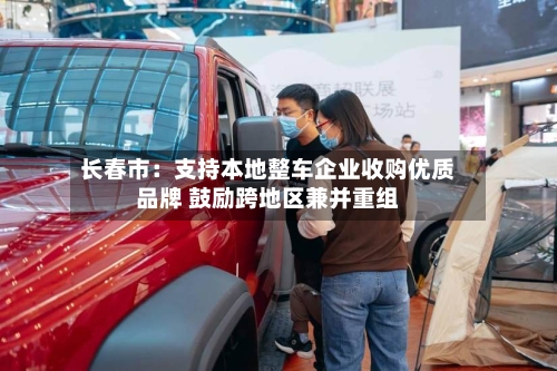 长春市:支持本地整车企业收购优质品牌 鼓励跨地区兼并重组-第2张图片
