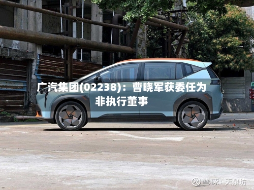 广汽集团(02238):曹晓军获委任为非执行董事-第2张图片