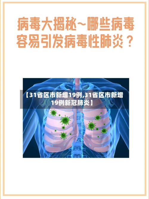 【31省区市新增19例,31省区市新增19例新冠肺炎】