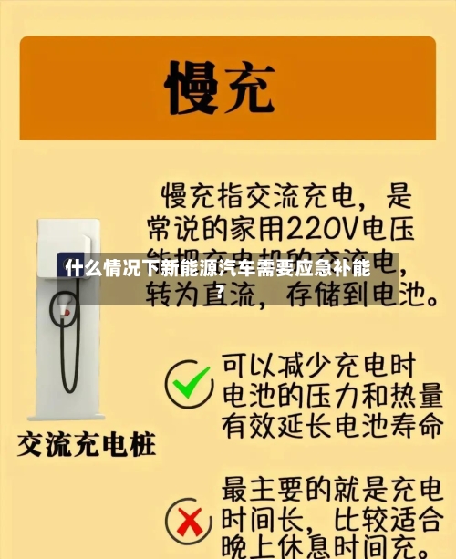 什么情况下新能源汽车需要应急补能?-第2张图片