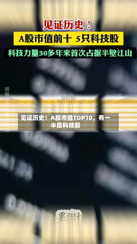 见证历史！A股市值TOP10，有一半是科技股