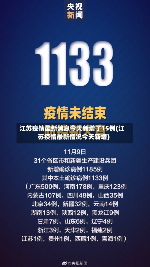 江苏疫情最新消息今天新增了15例(江苏疫情最新情况今天新增)-第2张图片