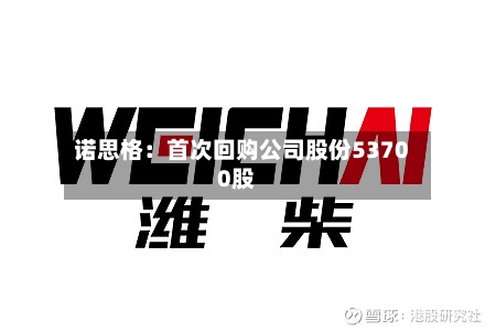 诺思格:首次回购公司股份53700股-第1张图片