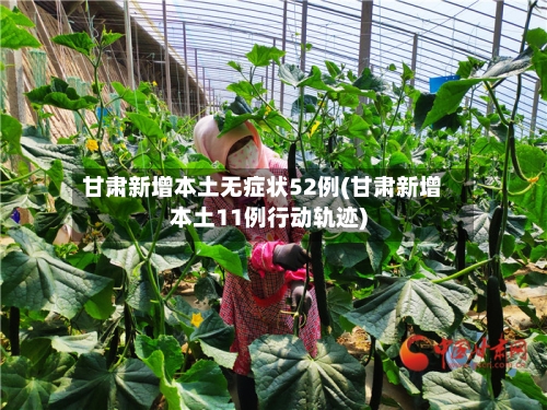 甘肃新增本土无症状52例(甘肃新增本土11例行动轨迹)-第2张图片