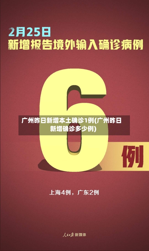 广州昨日新增本土确诊1例(广州昨日新增确诊多少例)