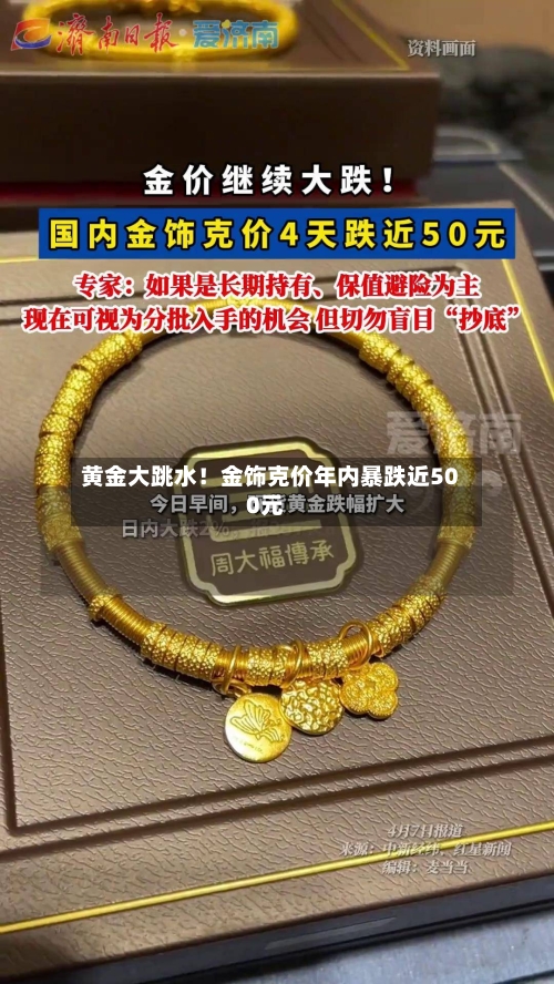 黄金大跳水！金饰克价年内暴跌近500元-第1张图片